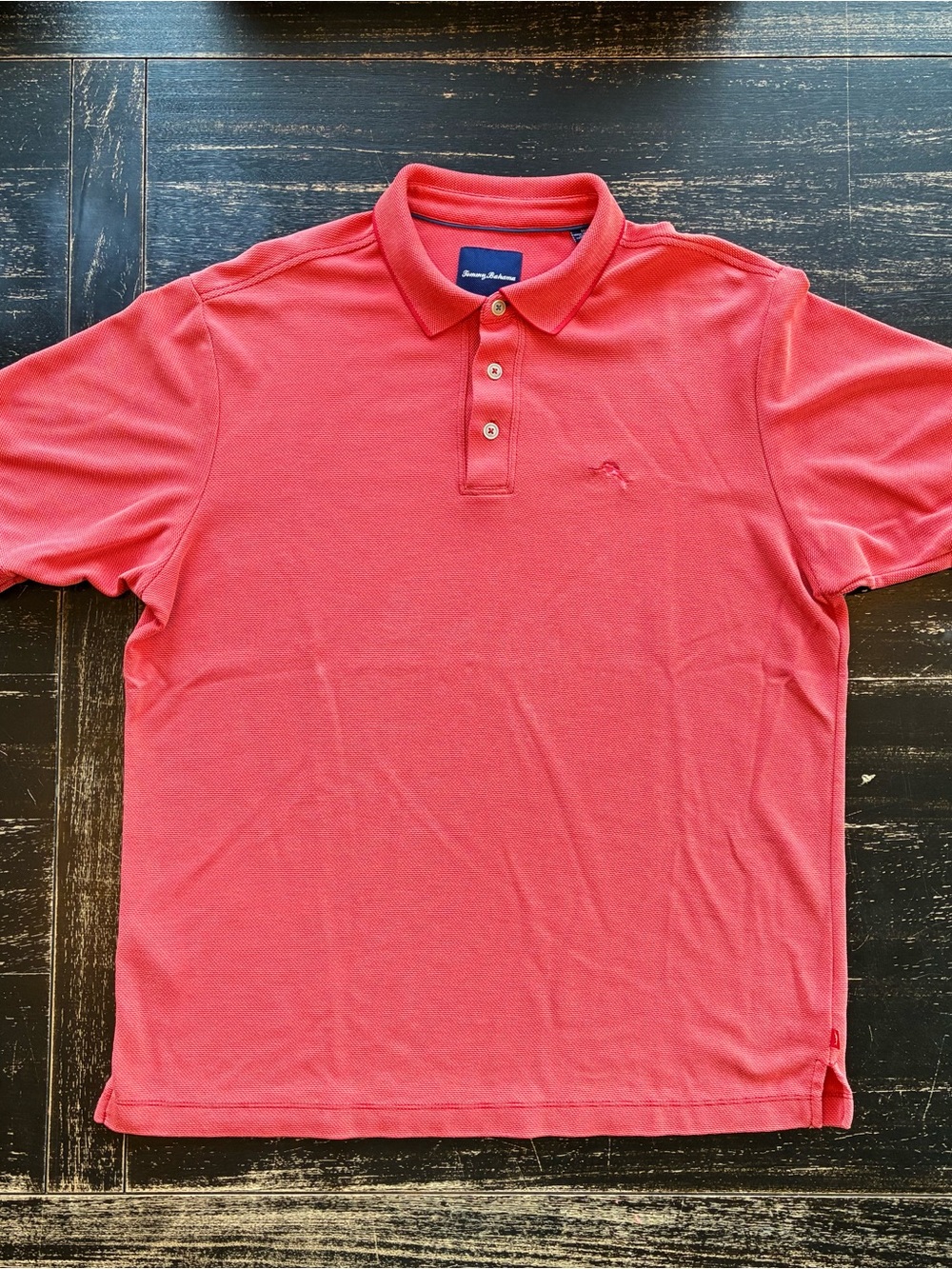 Tommy Bahama Coral Short-Sleeve Polo size M
